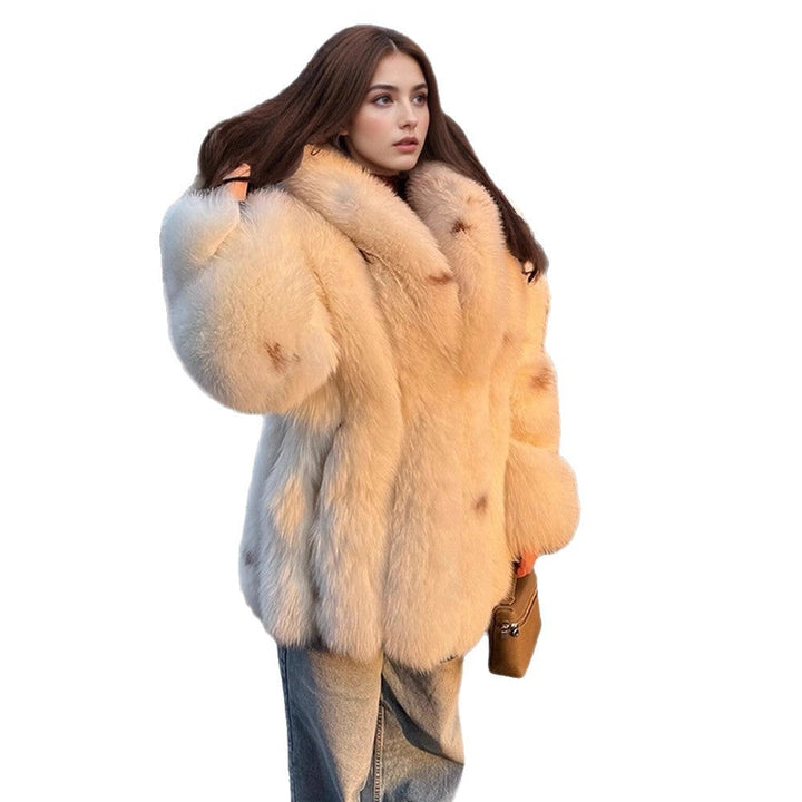 Damen Winterjacke mit Teddy-Charme für die Stadt (5)