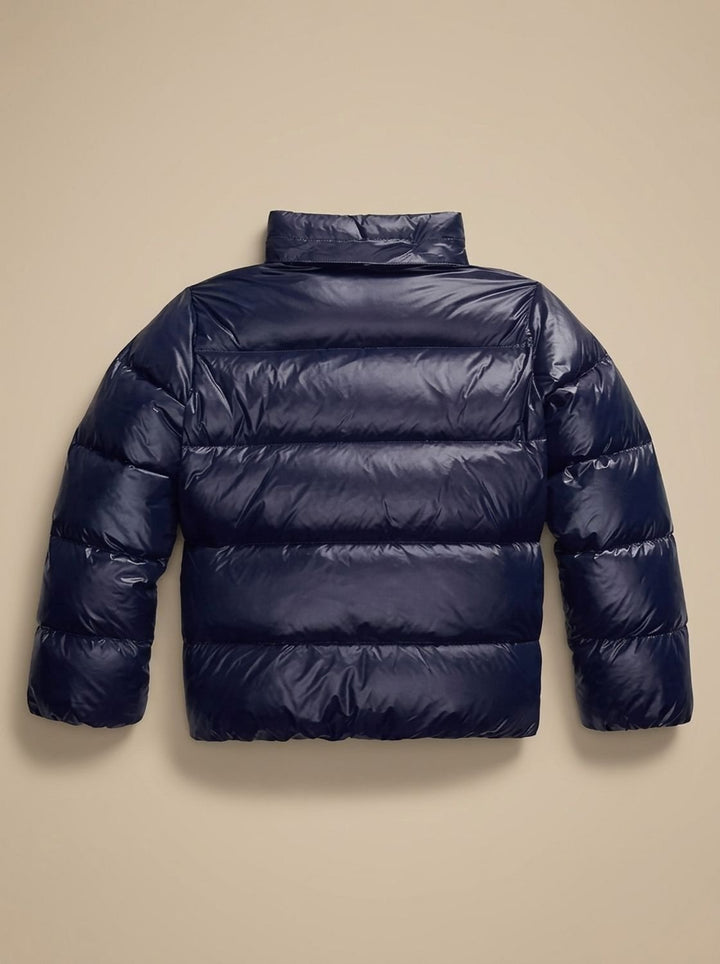 Damen Winterjacke tailliert mit gepolsterter Kapuze (4)