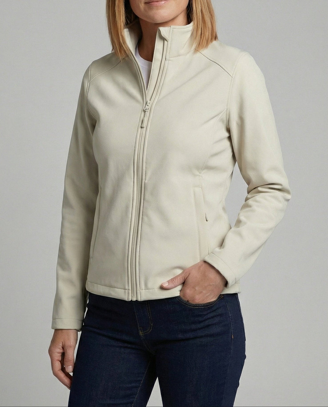 Damen Winterjacke Tailliert mit Stehkragen