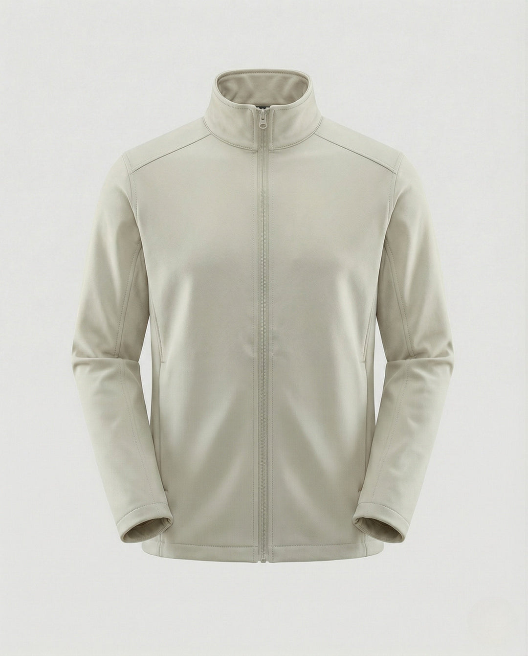 Damen Winterjacke Tailliert mit Stehkragen in Beige