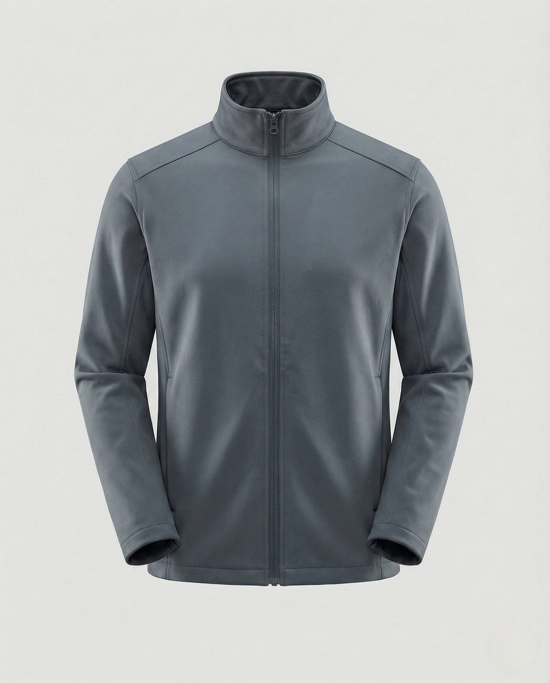 Damen Winterjacke Tailliert mit Stehkragen in Grau