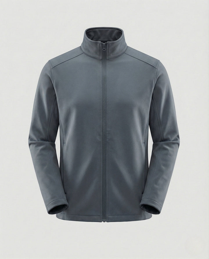 Damen Winterjacke Tailliert mit Stehkragen in Grau