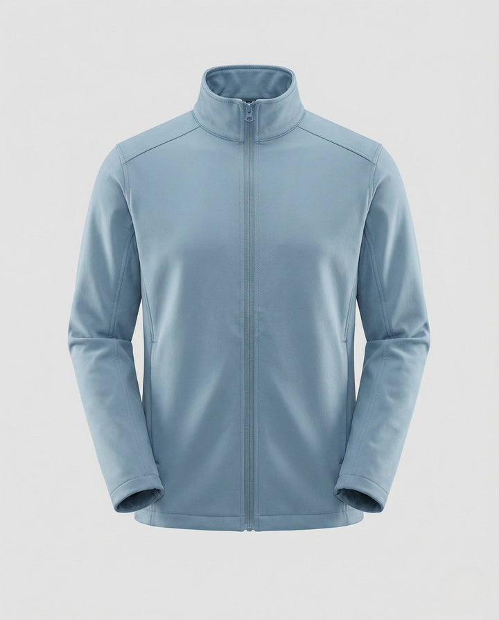 Damen Winterjacke Tailliert mit Stehkragen in Hellblau
