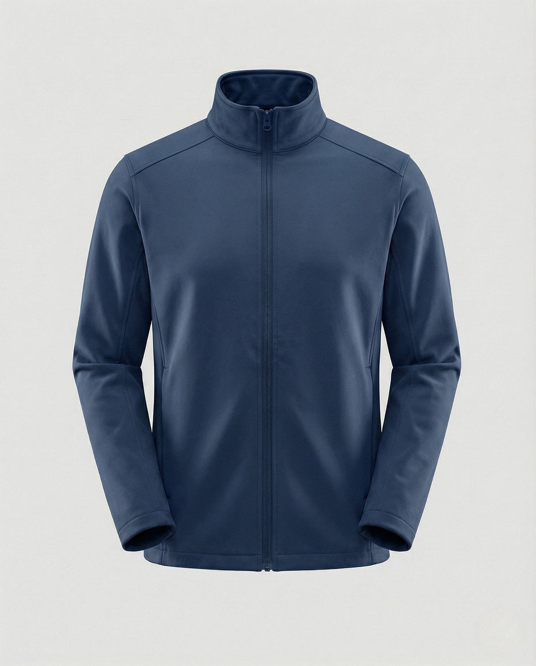 Damen Winterjacke Tailliert mit Stehkragen in Marineblau