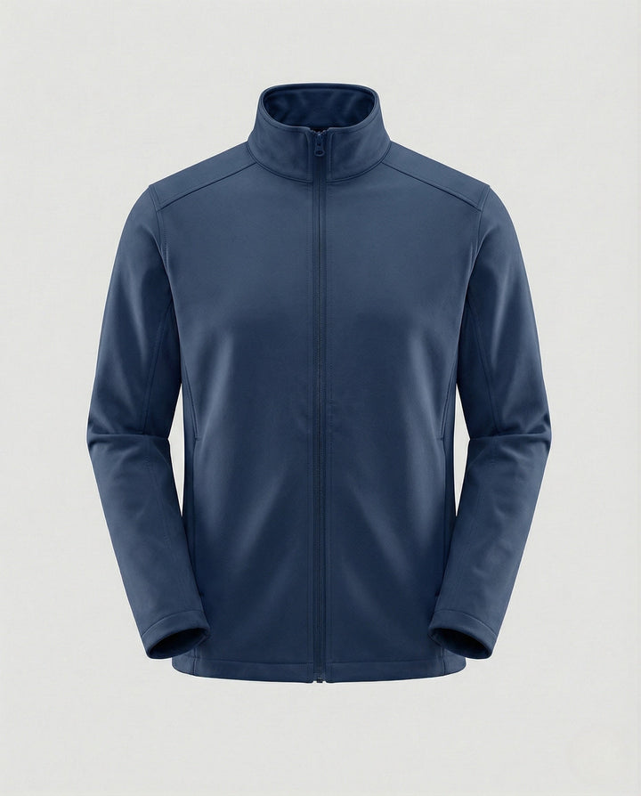 Damen Winterjacke Tailliert mit Stehkragen in Marineblau