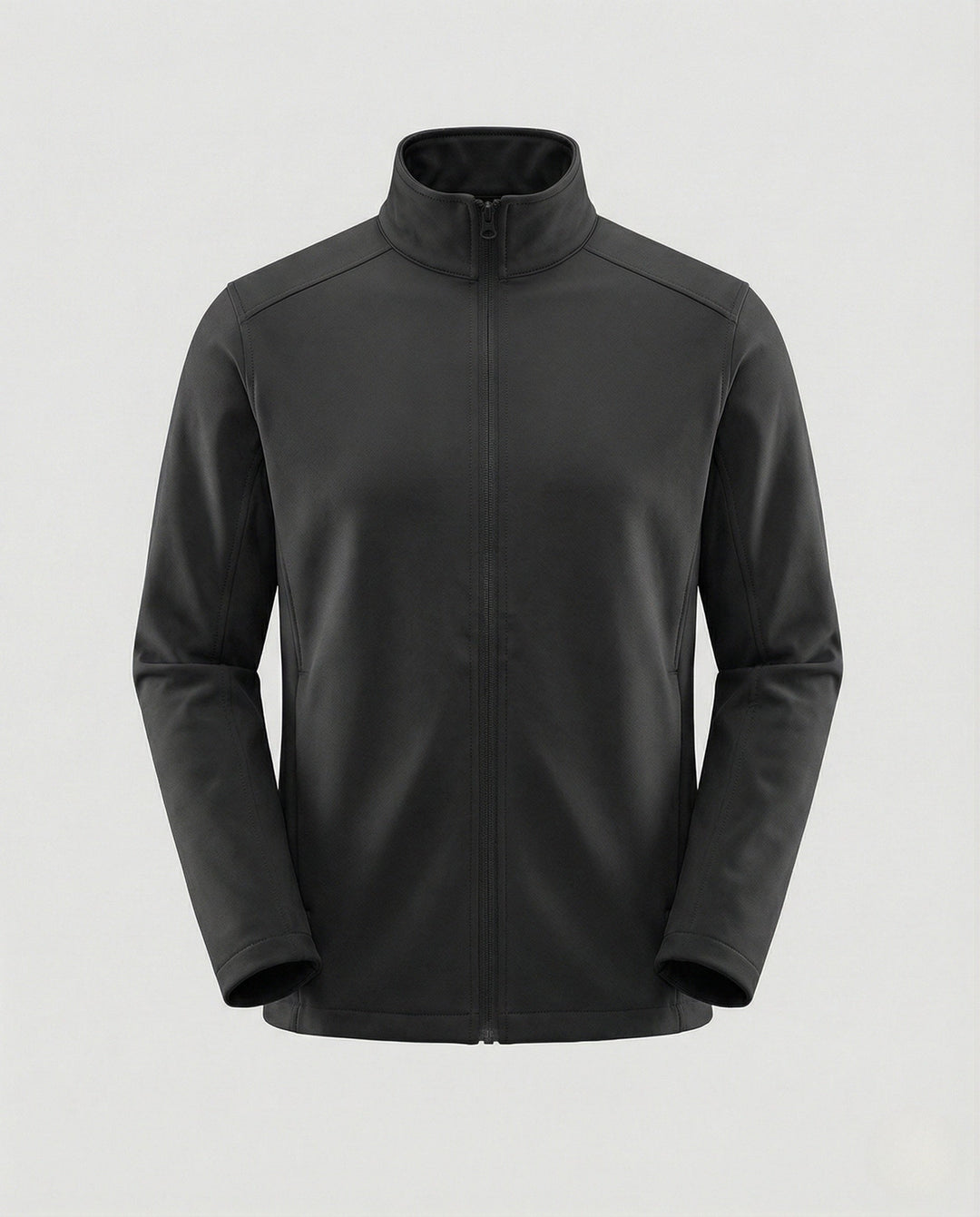Damen Winterjacke Tailliert mit Stehkragen in Schwarz