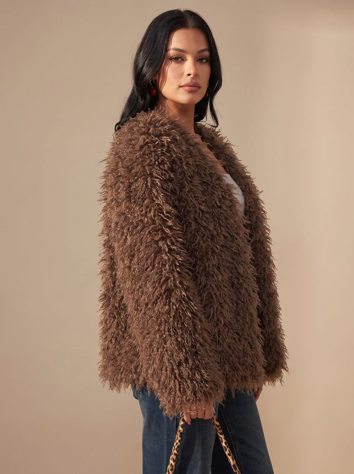 Damen Winterjacke Teddy im Oversized-Stil (3)