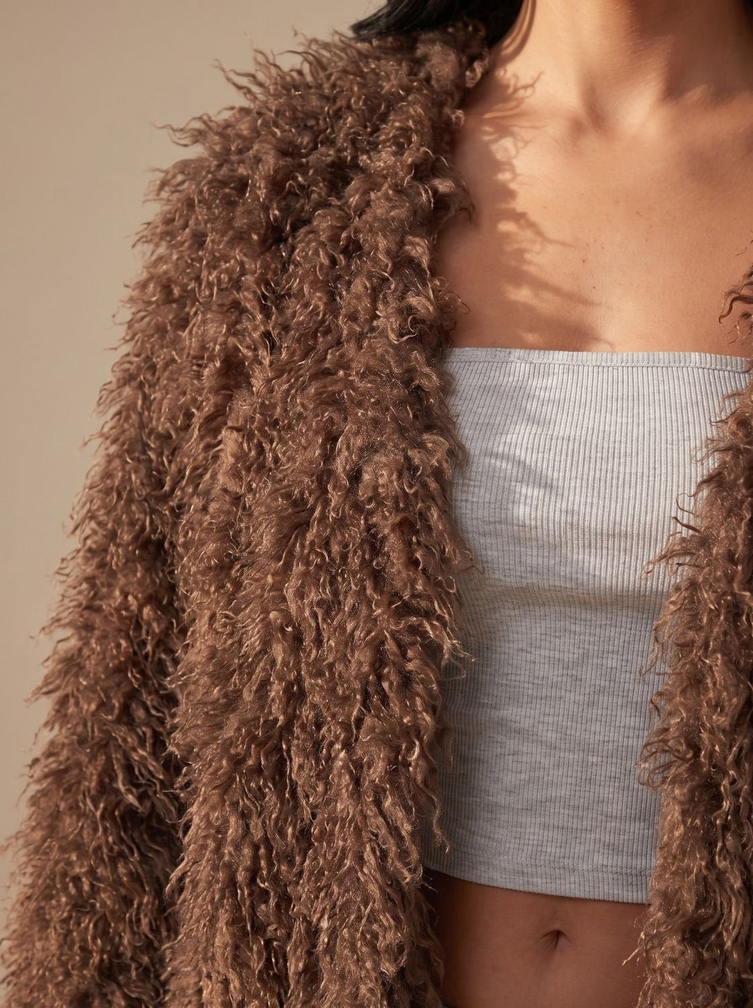 Damen Winterjacke Teddy im Oversized-Stil (7)
