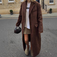 Emma | Damen Winterjacke Teddy Langform Boxy