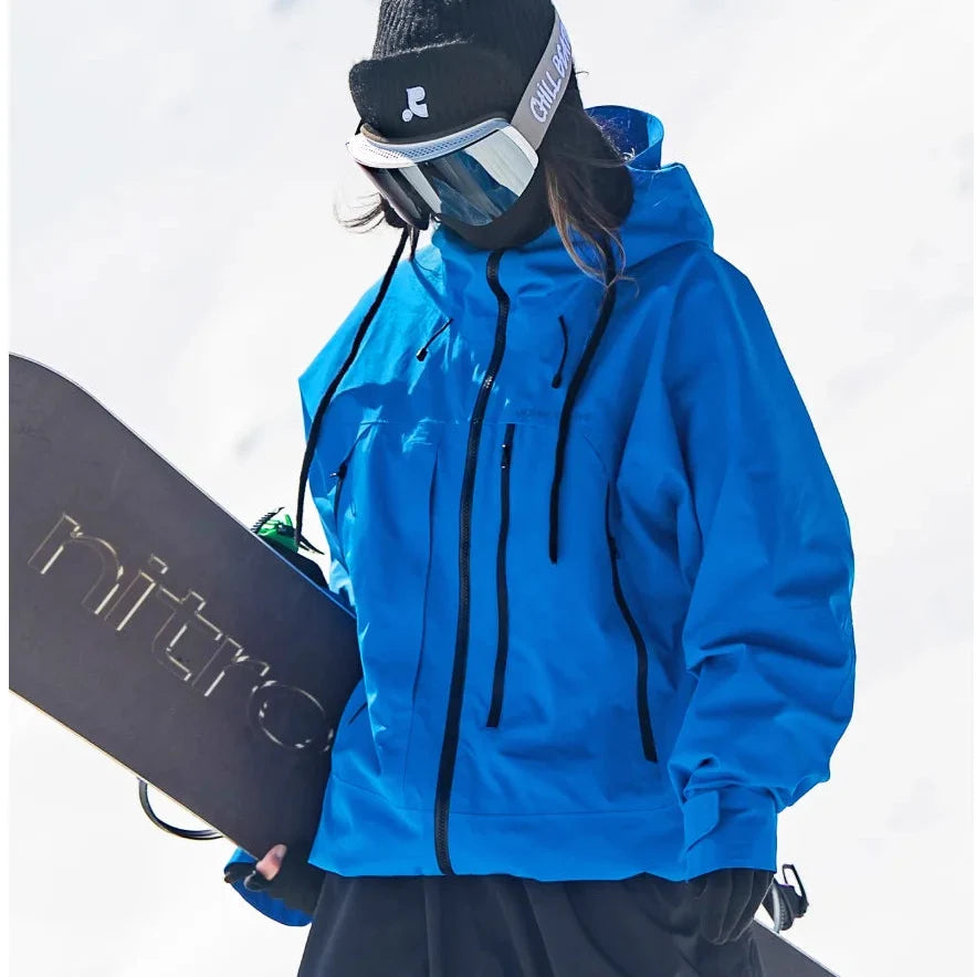 Damen Winterjacke Wasserdicht mit Wärmekomfort in Farbe1