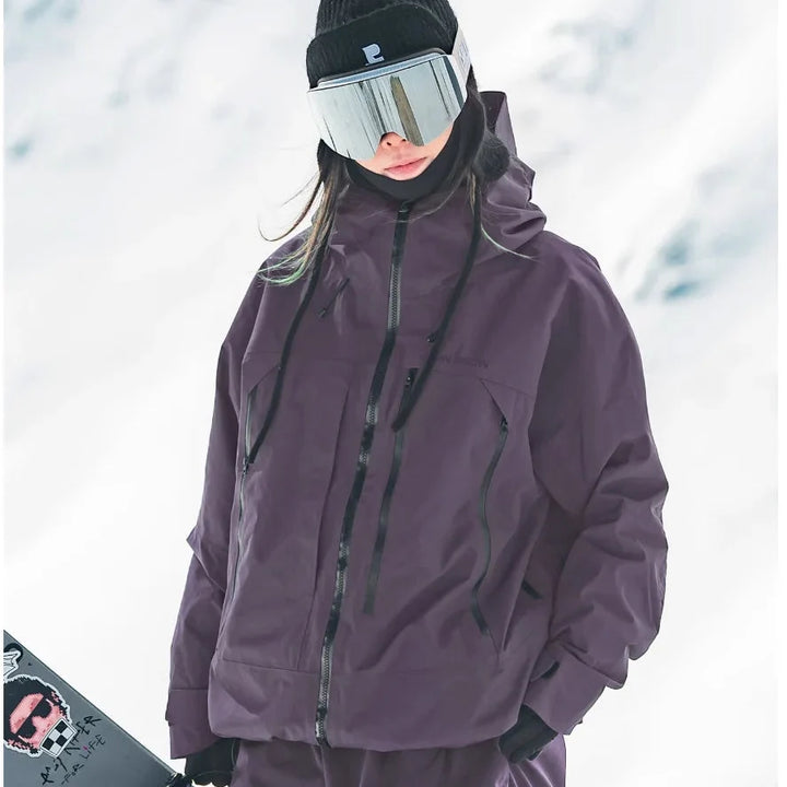 Damen Winterjacke Wasserdicht mit Wärmekomfort in Farbe5