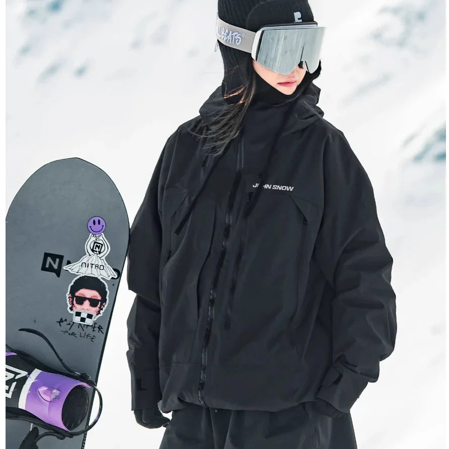 Damen Winterjacke Wasserdicht mit Wärmekomfort in Farbe6