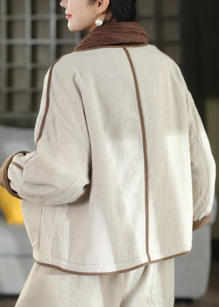 Damen Winterjacke Wattiert Lässig zum Überziehen (4)