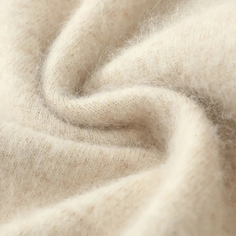Damen Winterjacke zum Schichten aus feiner Strickware (5)
