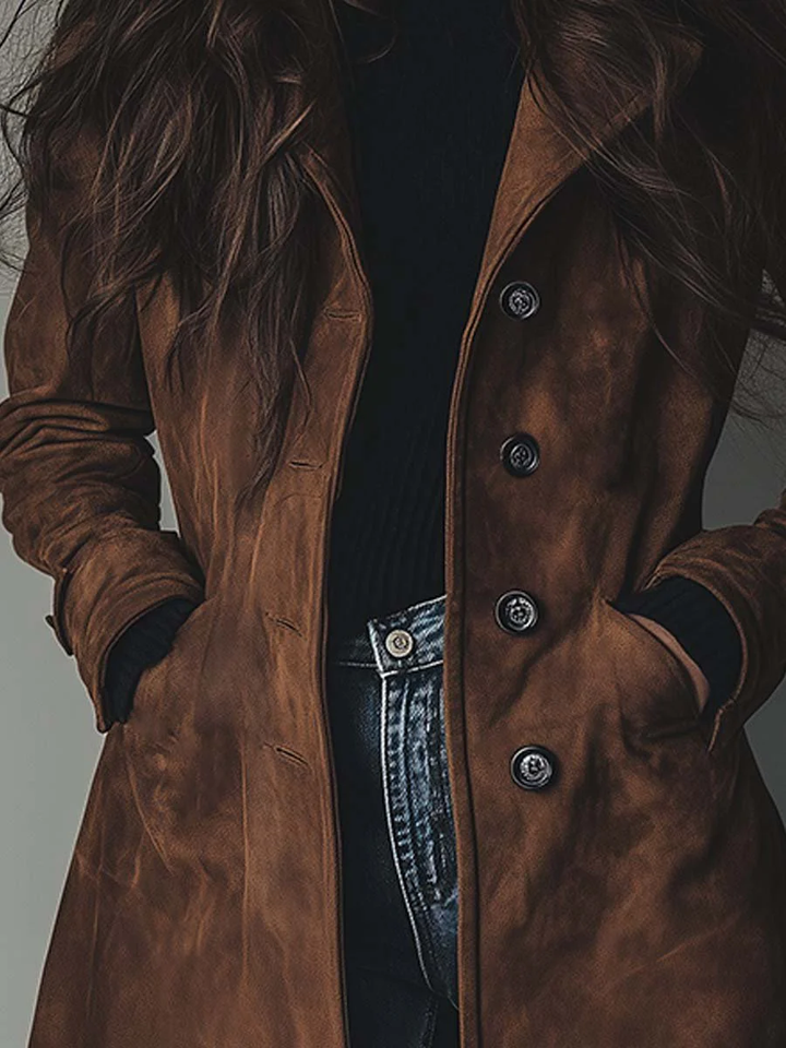 Damen Wintermantel im klassischen Trenchcoat-Stil (3)