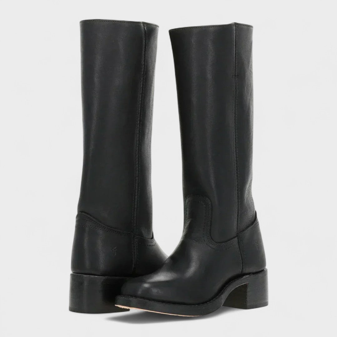 Damen zeitlose Cowboy-Stiefel im Western-Stil (2)