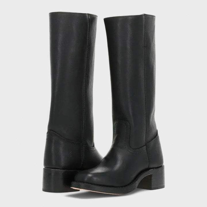 Damen zeitlose Cowboy-Stiefel im Western-Stil (2)