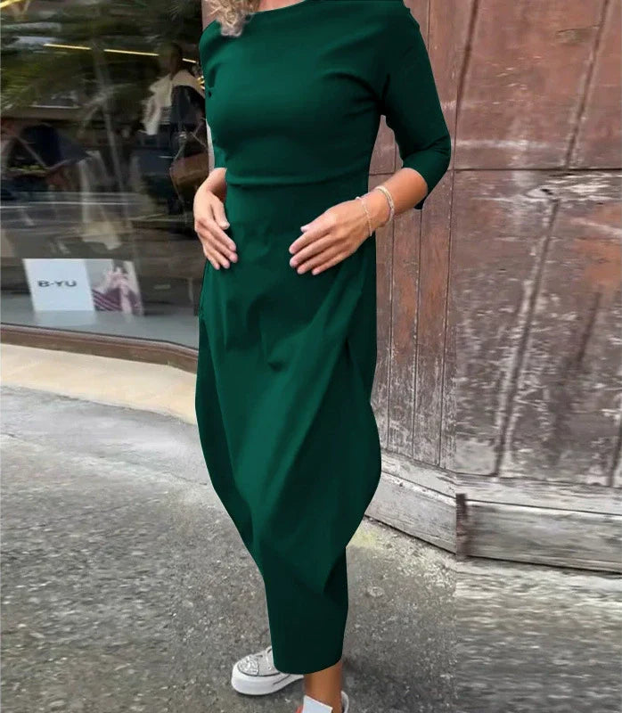 Damen Zeitloses Kleid für Hochzeitsgäste in Grün