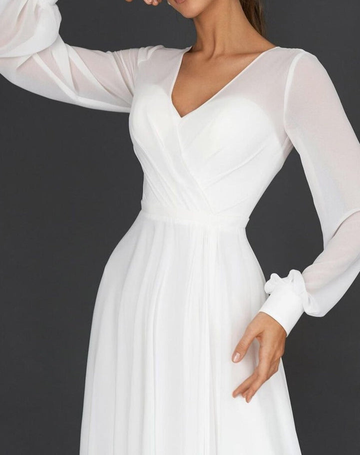 Damen Zeitloses Midi-Kleid für Hochzeitsgäste
