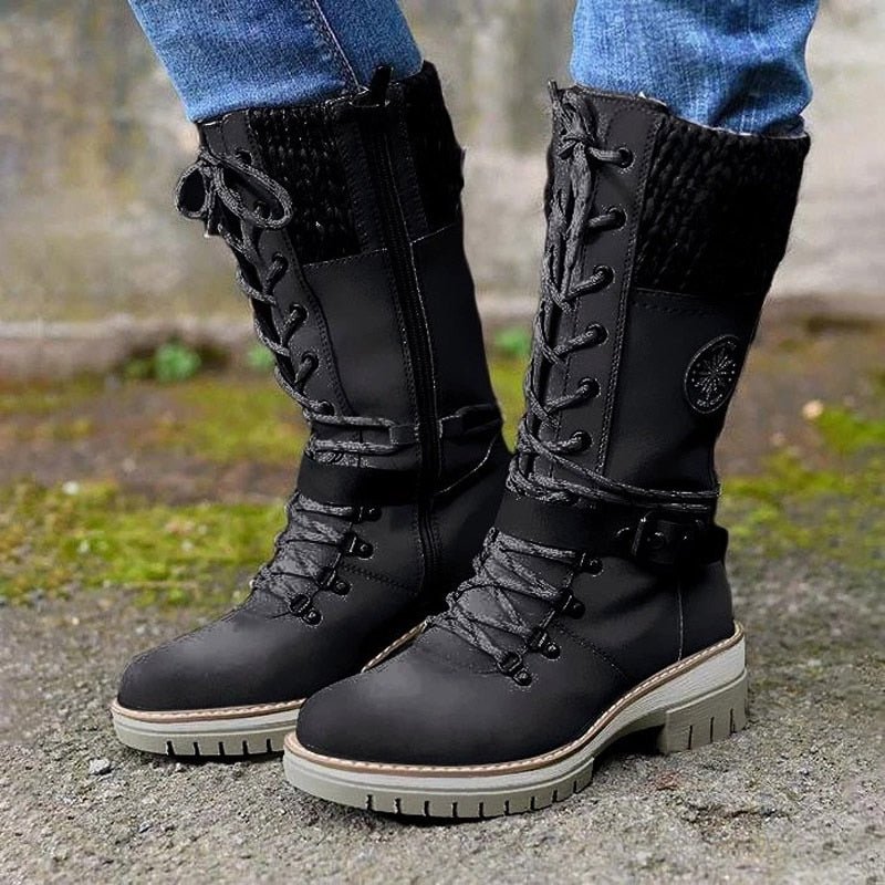 Damenstiefeletten für Winter mit orthopädischer Sohle (2)