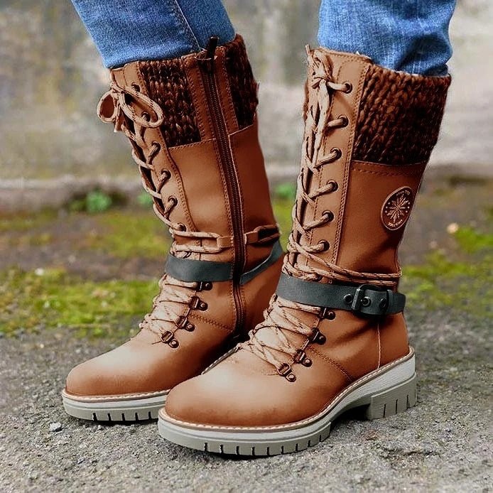 Damenstiefeletten für Winter mit orthopädischer Sohle (3)