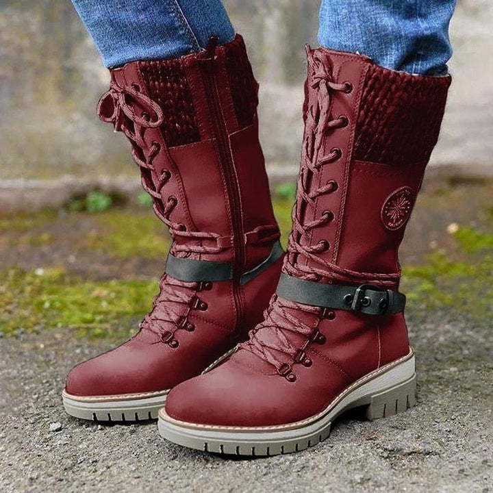 Damenstiefeletten für Winter mit orthopädischer Sohle (4)