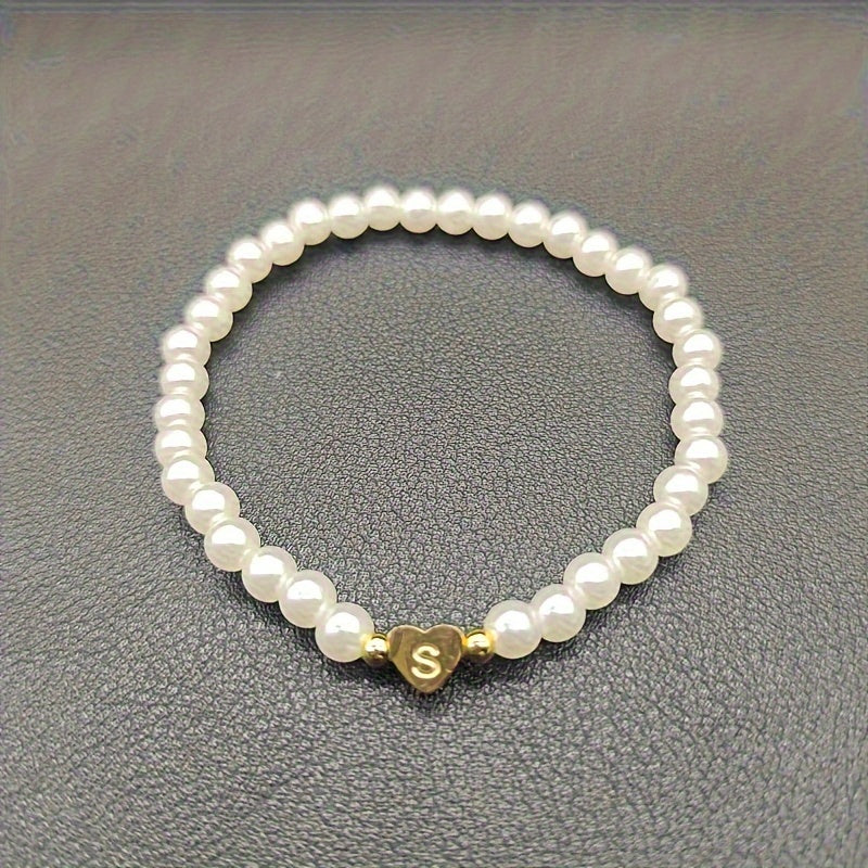 Bracelet Schickes AZ Herz Initiales