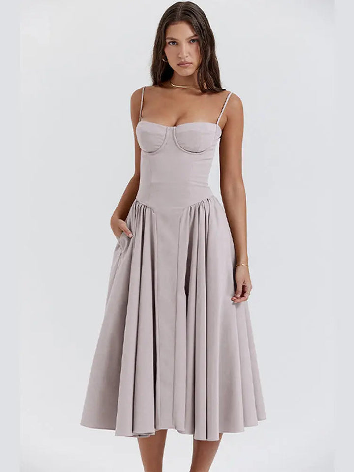 Aurelia Korsettkleid, elegantes Hochzeitsgast Kleid foto 6