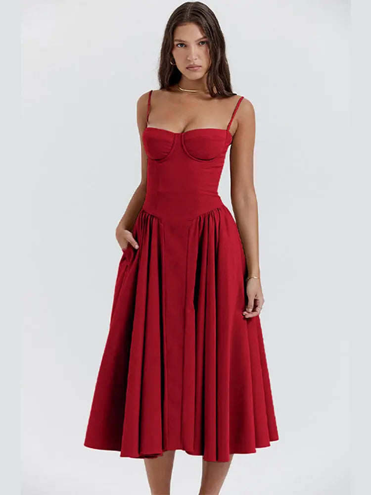 Aurelia Korsettkleid, elegantes Hochzeitsgast Kleid foto 3