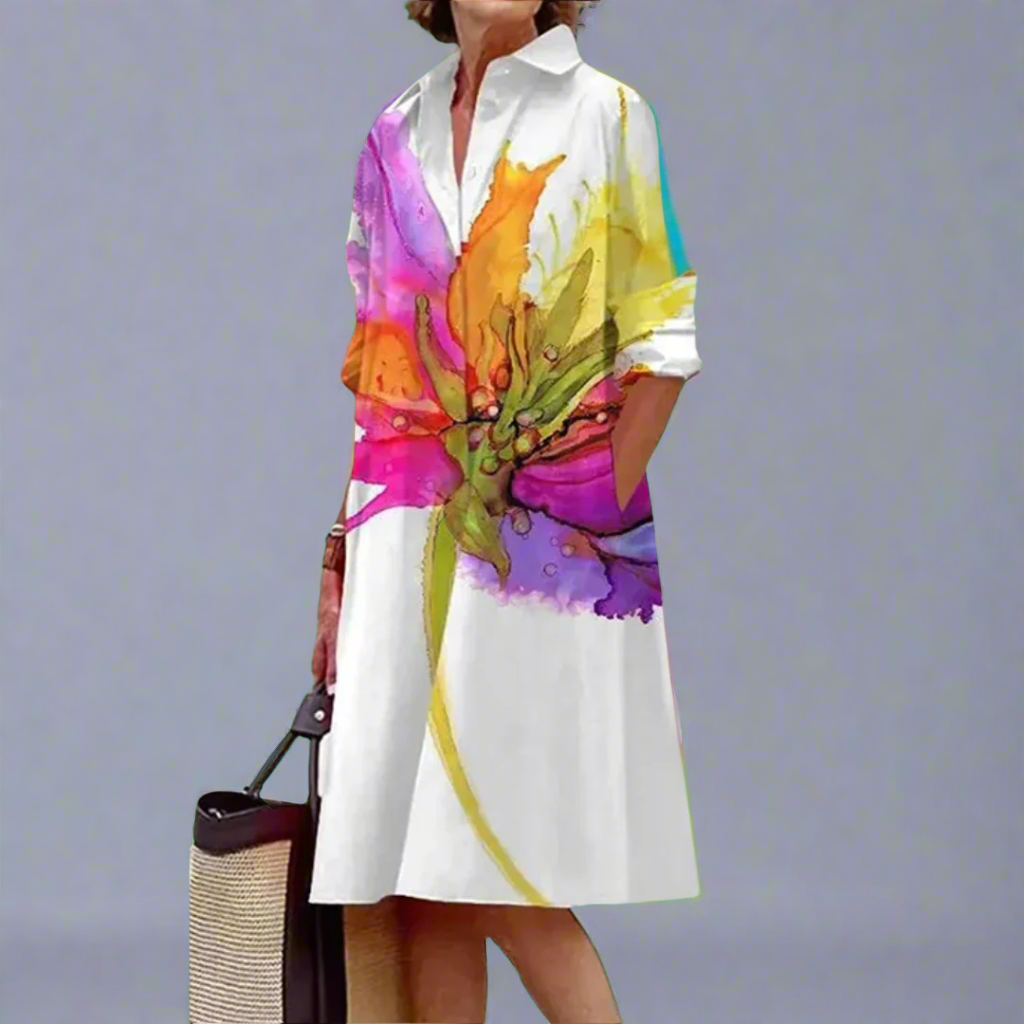 Effortless Summer Dress Beach dress in Weiß