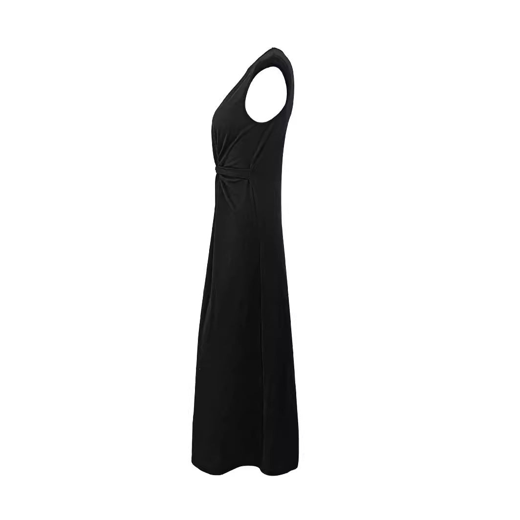 Damen Elegantes Maxikleid für Hochzeitsgäste in Braun 2
