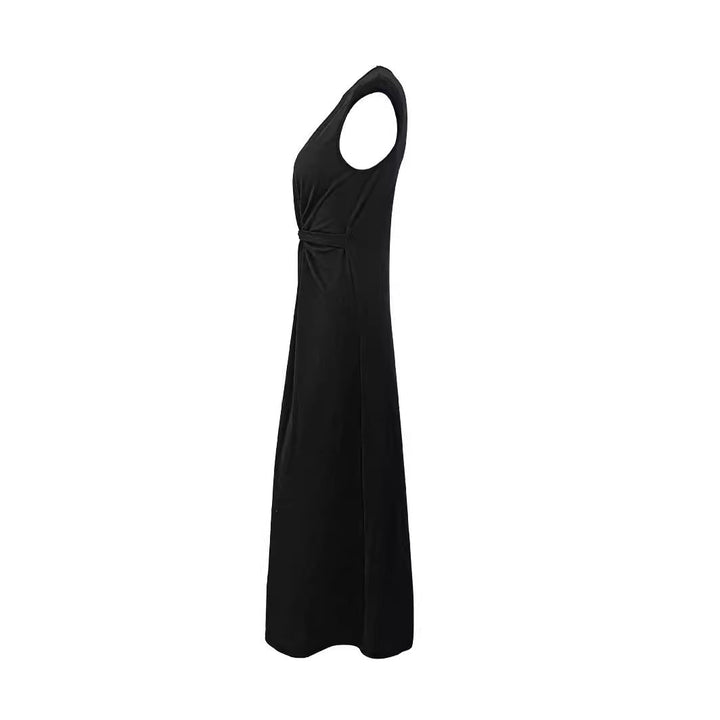 Damen Elegantes Maxikleid für Hochzeitsgäste in Braun 2