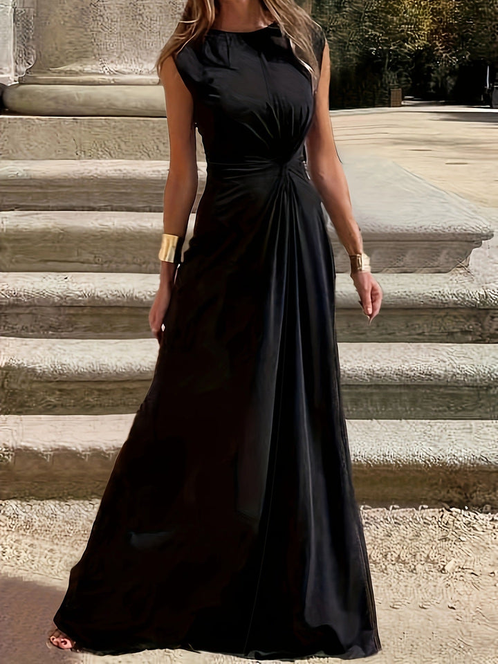 Damen Elegantes Maxikleid für Hochzeitsgäste in Weinrot 7
