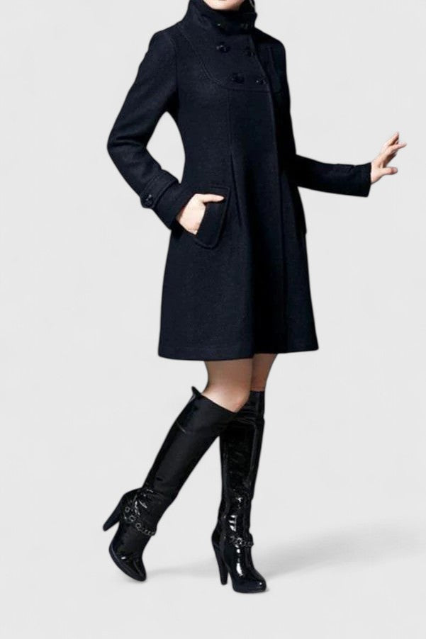 Elegant warmer Wintermantel für Damen (4)