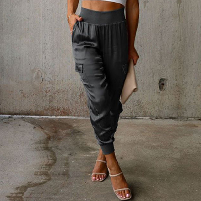 Elegante Cargo Hosen (7)
