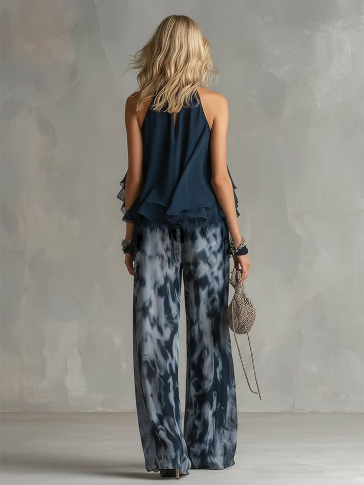 Elegante Damen Bluse mit Rüschen im Set (4)