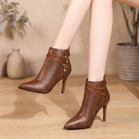 Lena | Elegante Damen Plateau Stiefel für Alltag und Abend