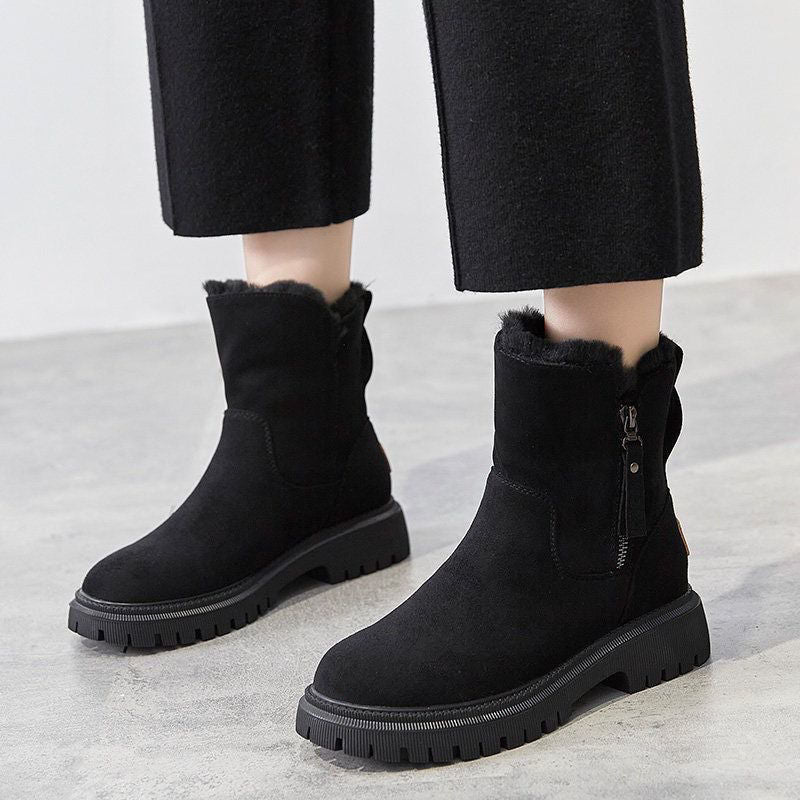 Elegante Damen Stiefel für Herbst in Schwarz