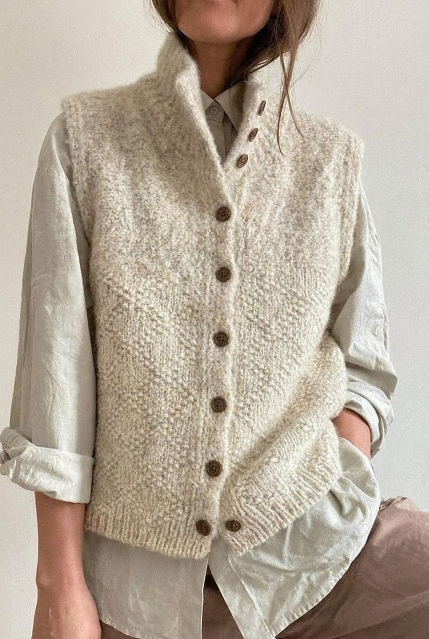 Elegante Damen Strickjacke zum Schichten