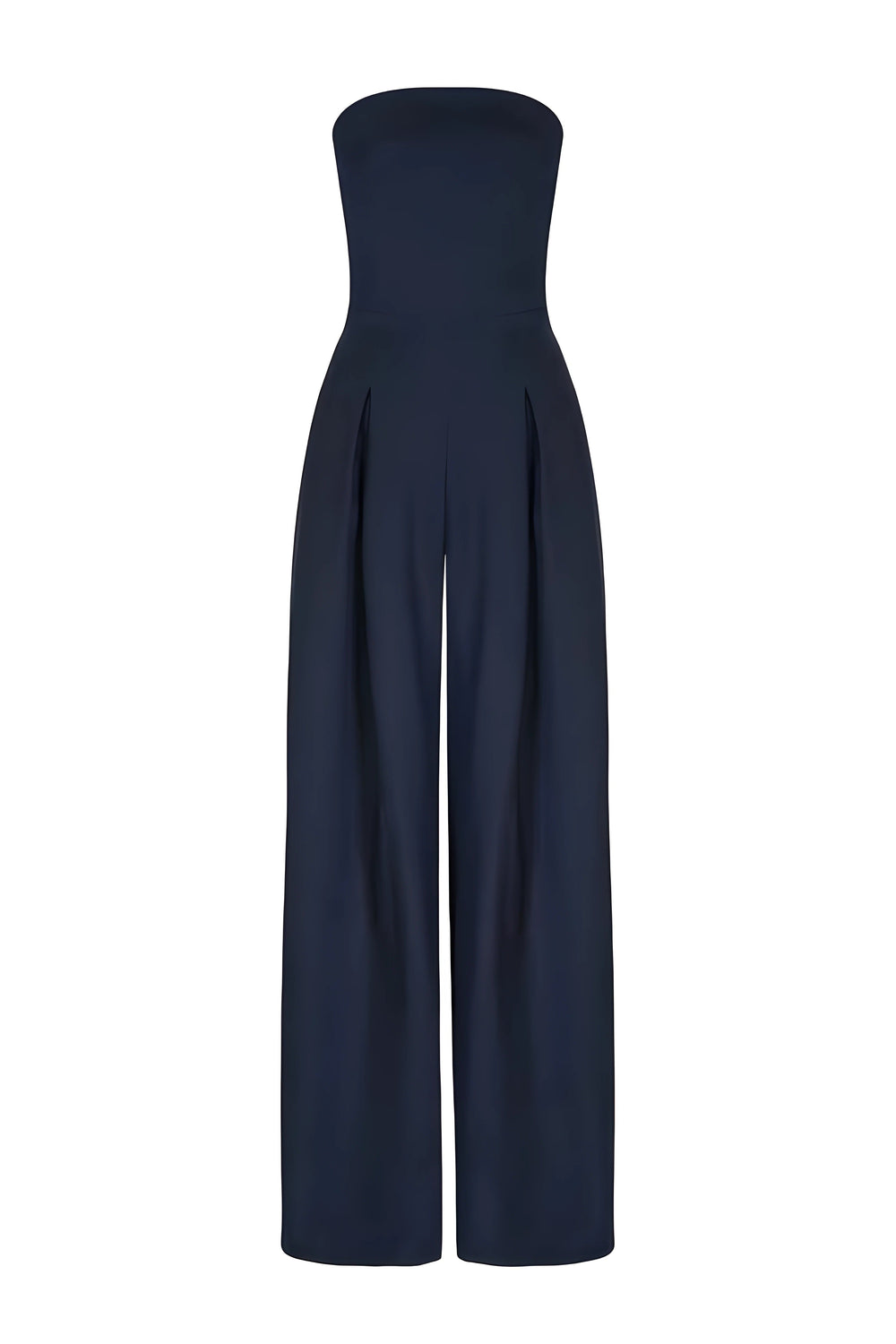 Elegante Damen Trägerloses Jumpsuit Set (2)