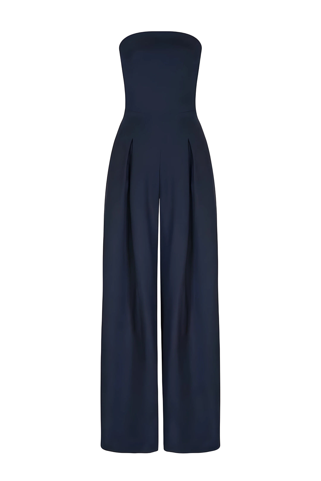 Elegante Damen Trägerloses Jumpsuit Set (2)