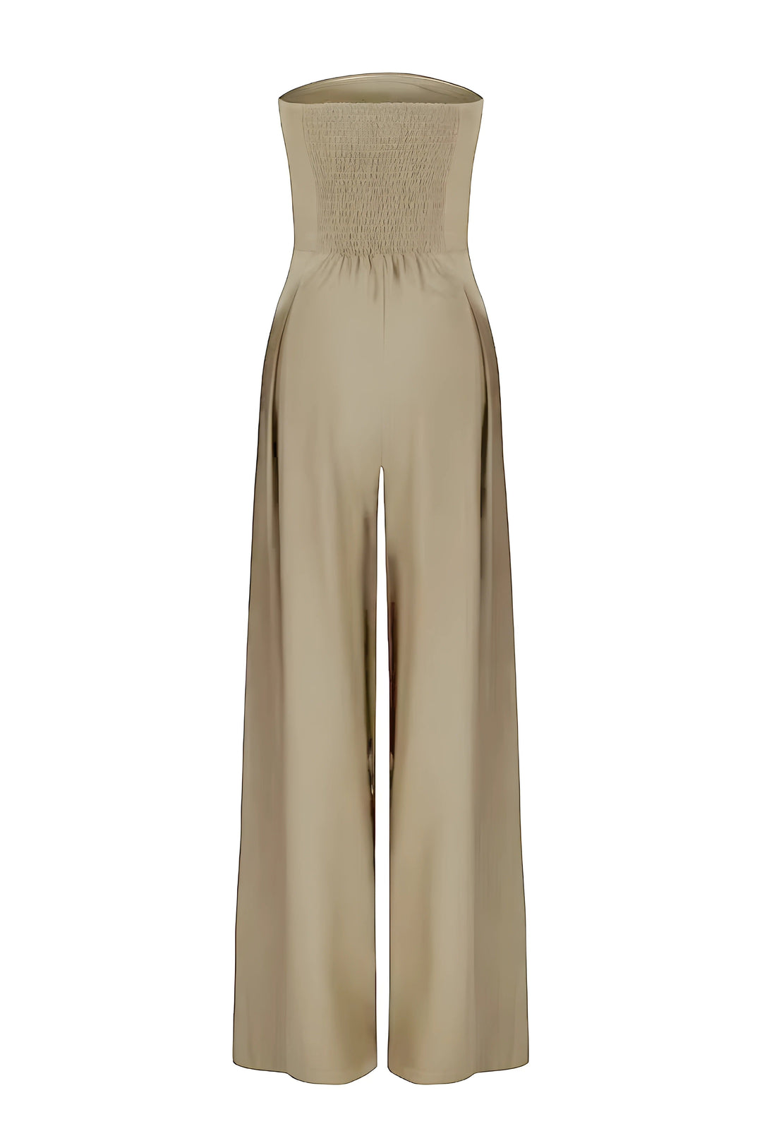 Elegante Damen Trägerloses Jumpsuit Set (9)