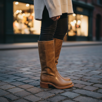 Ella | Elegante Damen Winterschuhe aus echtem Leder