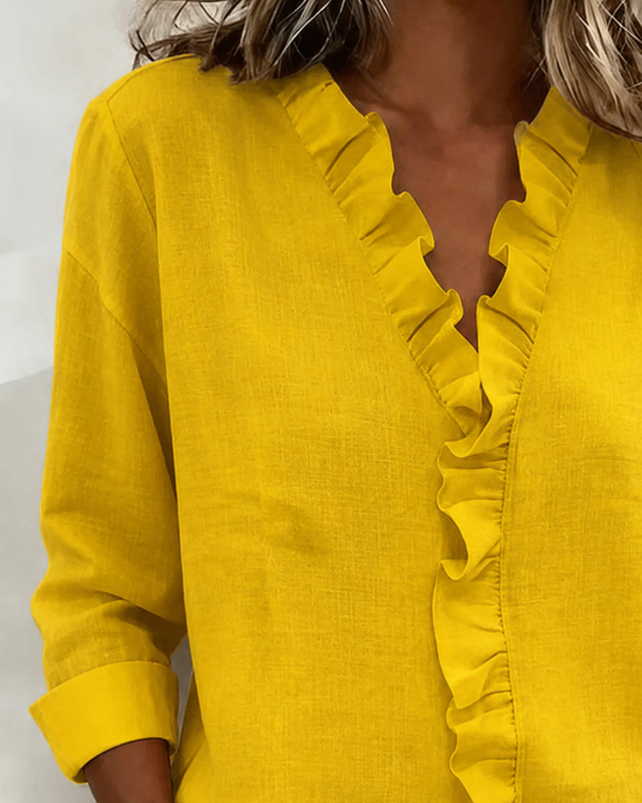 Elegante Dreiviertel-Bluse (13)