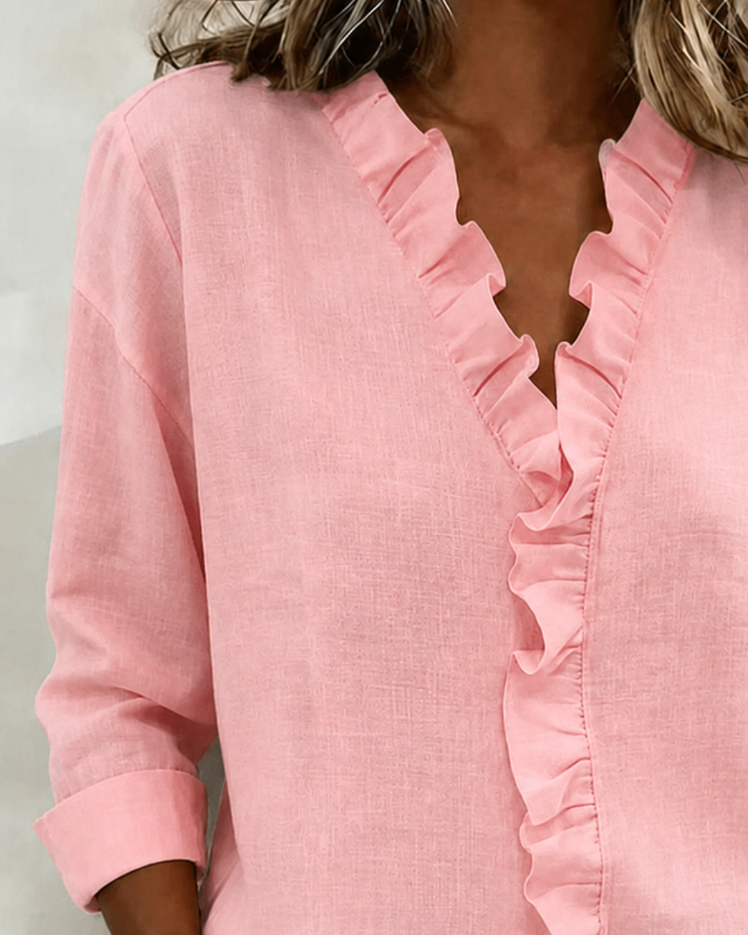 Elegante Dreiviertel-Bluse (14)