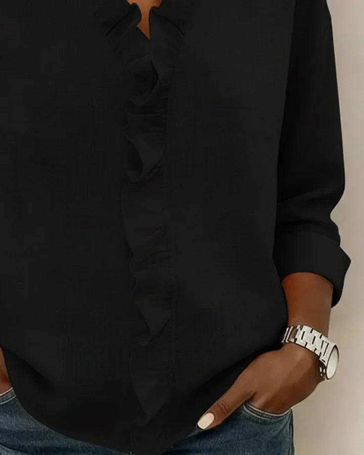 Elegante Dreiviertel-Bluse (4)
