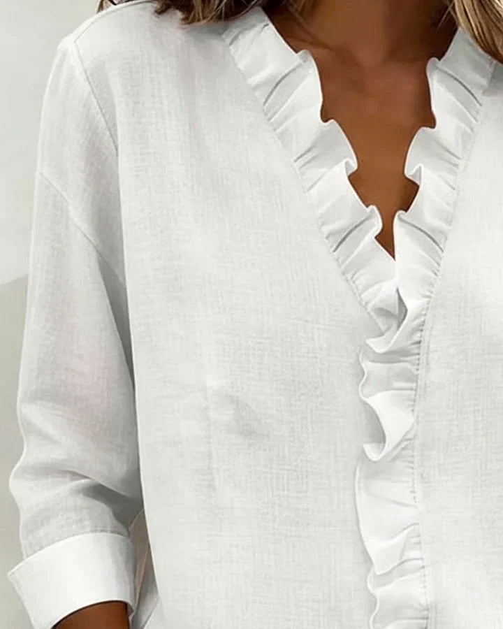 Elegante Dreiviertel-Bluse (5)