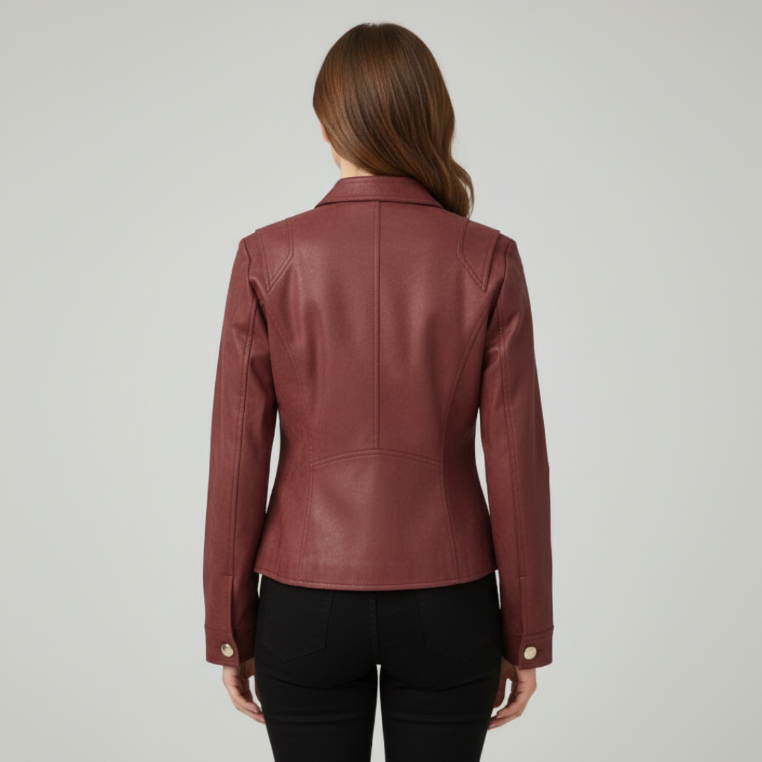 Elegante Kurze Jacke Damen im Blazer-Stil (2)