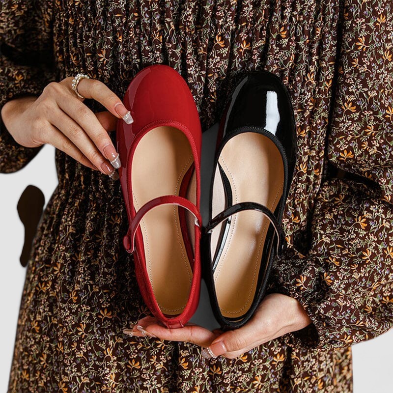 Elegante Orthopädische Mary Janes (5)