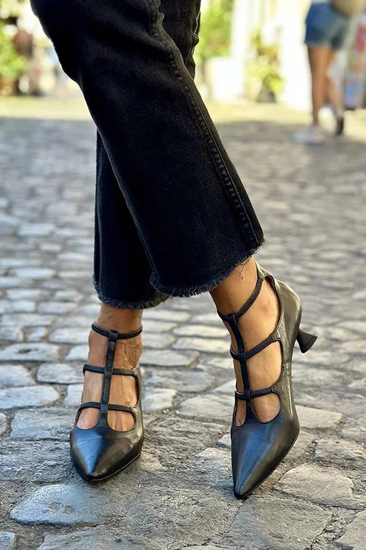 Elegante Orthopädische Pumps in Schwarz
